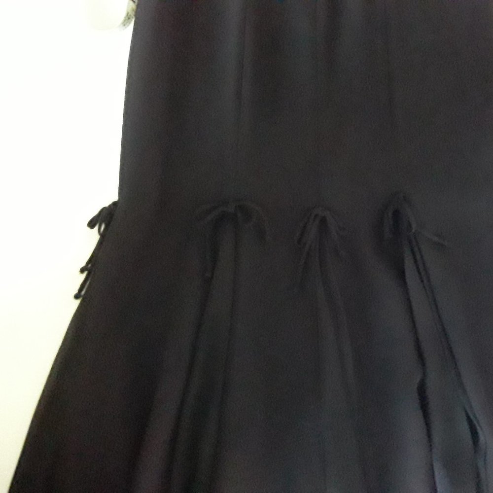 Liz Claiborne Petite Midi Dress - Black size 2P - Picture 6 of 11